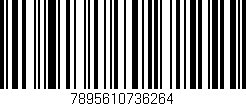 Código de barras (EAN, GTIN, SKU, ISBN): '7895610736264'