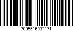 Código de barras (EAN, GTIN, SKU, ISBN): '7895616067171'