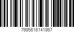 Código de barras (EAN, GTIN, SKU, ISBN): '7895616141987'