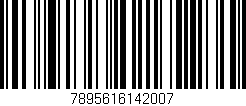 Código de barras (EAN, GTIN, SKU, ISBN): '7895616142007'