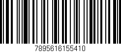 Código de barras (EAN, GTIN, SKU, ISBN): '7895616155410'
