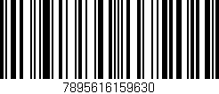 Código de barras (EAN, GTIN, SKU, ISBN): '7895616159630'