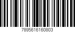 Código de barras (EAN, GTIN, SKU, ISBN): '7895616160803'