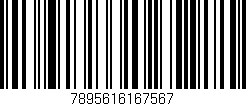 Código de barras (EAN, GTIN, SKU, ISBN): '7895616167567'