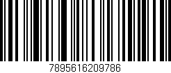 Código de barras (EAN, GTIN, SKU, ISBN): '7895616209786'