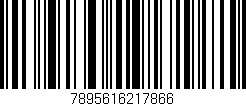 Código de barras (EAN, GTIN, SKU, ISBN): '7895616217866'