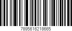 Código de barras (EAN, GTIN, SKU, ISBN): '7895616218665'