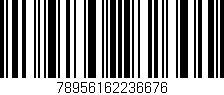 Código de barras (EAN, GTIN, SKU, ISBN): '78956162236676'