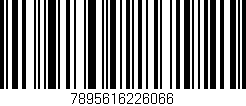 Código de barras (EAN, GTIN, SKU, ISBN): '7895616226066'