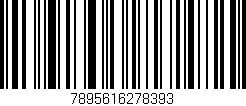 Código de barras (EAN, GTIN, SKU, ISBN): '7895616278393'