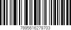 Código de barras (EAN, GTIN, SKU, ISBN): '7895616279703'