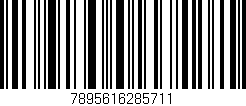 Código de barras (EAN, GTIN, SKU, ISBN): '7895616285711'
