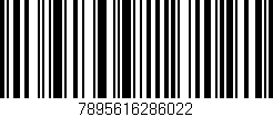 Código de barras (EAN, GTIN, SKU, ISBN): '7895616286022'