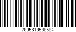 Código de barras (EAN, GTIN, SKU, ISBN): '7895618538594'