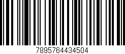 Código de barras (EAN, GTIN, SKU, ISBN): '7895764434504'