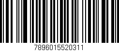 Código de barras (EAN, GTIN, SKU, ISBN): '7896015520311'