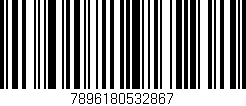 Código de barras (EAN, GTIN, SKU, ISBN): '7896180532867'
