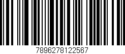 Código de barras (EAN, GTIN, SKU, ISBN): '7896278122567'