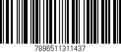 Código de barras (EAN, GTIN, SKU, ISBN): '7896511311437'