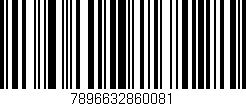 Código de barras (EAN, GTIN, SKU, ISBN): '7896632860081'