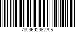 Código de barras (EAN, GTIN, SKU, ISBN): '7896632862795'