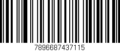 Código de barras (EAN, GTIN, SKU, ISBN): '7896687437115'