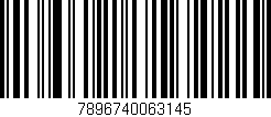 Código de barras (EAN, GTIN, SKU, ISBN): '7896740063145'