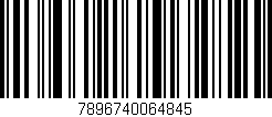 Código de barras (EAN, GTIN, SKU, ISBN): '7896740064845'