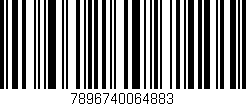 Código de barras (EAN, GTIN, SKU, ISBN): '7896740064883'