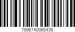 Código de barras (EAN, GTIN, SKU, ISBN): '7896740065439'