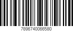 Código de barras (EAN, GTIN, SKU, ISBN): '7896740066580'