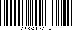 Código de barras (EAN, GTIN, SKU, ISBN): '7896740067884'