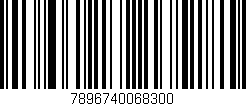 Código de barras (EAN, GTIN, SKU, ISBN): '7896740068300'