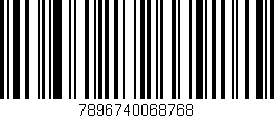 Código de barras (EAN, GTIN, SKU, ISBN): '7896740068768'