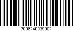 Código de barras (EAN, GTIN, SKU, ISBN): '7896740069307'