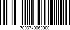 Código de barras (EAN, GTIN, SKU, ISBN): '7896740069888'