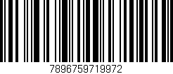 Código de barras (EAN, GTIN, SKU, ISBN): '7896759719972'