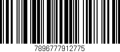 Código de barras (EAN, GTIN, SKU, ISBN): '7896777912775'