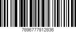 Código de barras (EAN, GTIN, SKU, ISBN): '7896777912836'