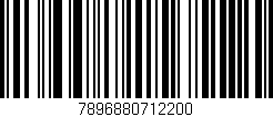 Código de barras (EAN, GTIN, SKU, ISBN): '7896880712200'