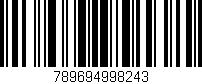 Código de barras (EAN, GTIN, SKU, ISBN): '789694998243'