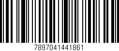 Código de barras (EAN, GTIN, SKU, ISBN): '7897041441861'