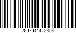 Código de barras (EAN, GTIN, SKU, ISBN): '7897041442806'