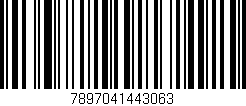 Código de barras (EAN, GTIN, SKU, ISBN): '7897041443063'