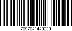 Código de barras (EAN, GTIN, SKU, ISBN): '7897041443230'