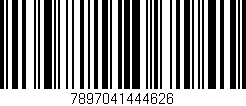 Código de barras (EAN, GTIN, SKU, ISBN): '7897041444626'
