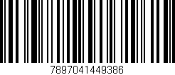Código de barras (EAN, GTIN, SKU, ISBN): '7897041449386'