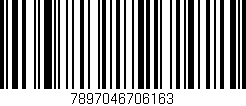 Código de barras (EAN, GTIN, SKU, ISBN): '7897046706163'