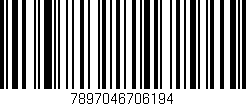 Código de barras (EAN, GTIN, SKU, ISBN): '7897046706194'