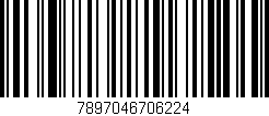 Código de barras (EAN, GTIN, SKU, ISBN): '7897046706224'